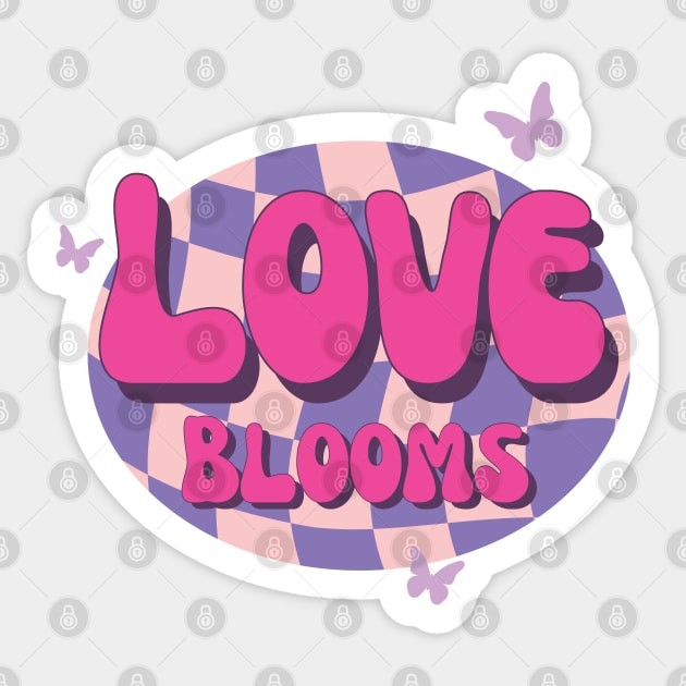 Valentine's Day! Love Blooms here! Sticker by Calypsosky